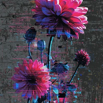 Artwork thumbnail, Digital Bloom by AbstractAnom