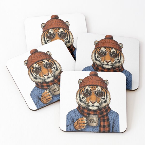 Item preview, Tiger Jungle Brew Coffee designed and sold by Tiffany Roy.