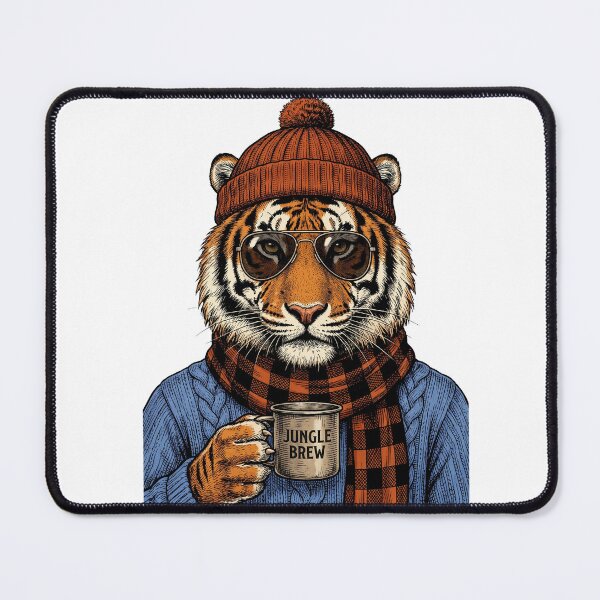 Item preview, Tiger Jungle Brew Coffee designed and sold by Tiffany Roy.