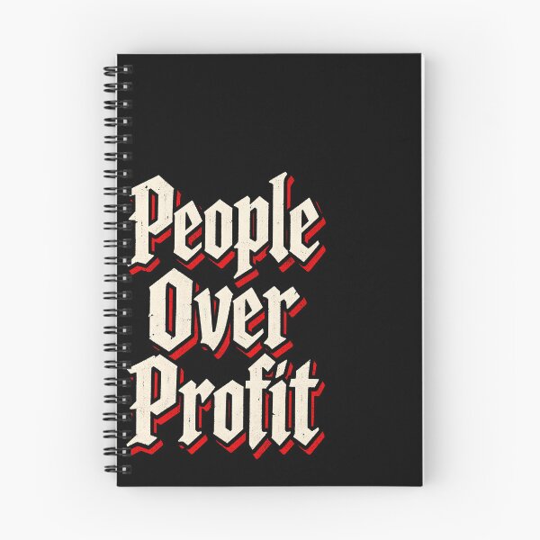Item preview, People Over Profit designed and sold by ElectricMoonUK.