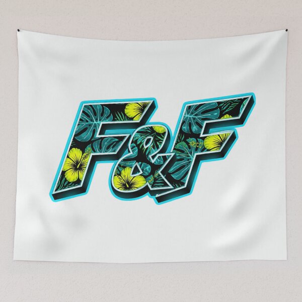Item preview, Tropical Flowers Fronds Racing Logo designed and sold by WearTheVibe Store.