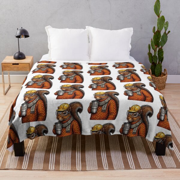 Item preview, Squirrel Electrician Morning Coffee designed and sold by Roy & Tiffany.