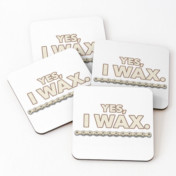 Item preview, Yes, I Wax - Funny Bicycle Chain Waxing Graphic & Apparel designed and sold by ToyoTees.