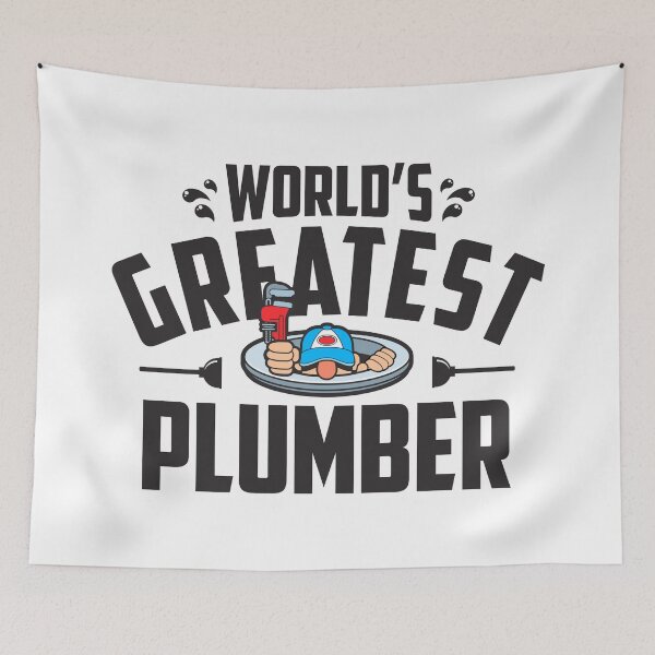 Item preview, Copy of World's Greatest Plumber - Funny Design 3.0  designed and sold by Vector-Artist.