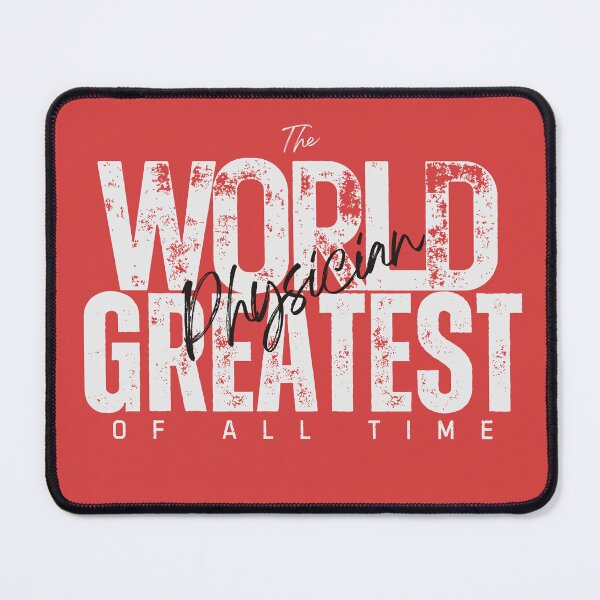Item preview, World Greatest Physician - Graduation Achievement Gift For Mom - Classic Red designed and sold by Doiemacreations.