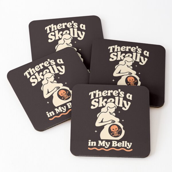 Item preview, There's a Skelly in My Belly Funny Pregnancy Skeleton designed and sold by Malaryk.