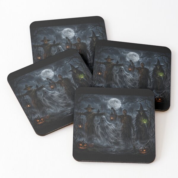 Item preview, Dark Fantasy Halloween Monsters Graveyard designed and sold by MyE Trendz.