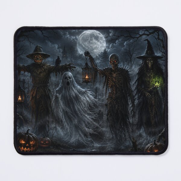Item preview, Dark Fantasy Halloween Monsters Graveyard designed and sold by MyE Trendz.