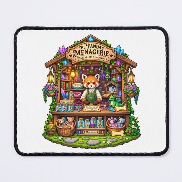 Item preview, The Panda’s Menagerie | Magical Pets & Supplies | Enchanted Woodland Pet Shop designed and sold by MrDev.