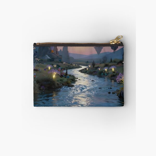 Item preview, Magical Islands Floating Above an Enchanted Stream designed and sold by Fanta-sticky.