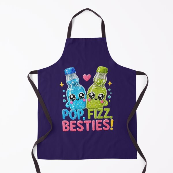 Item preview, Pop Fizz Besties Cute Ramune Soda Design designed and sold by Liv Solara.