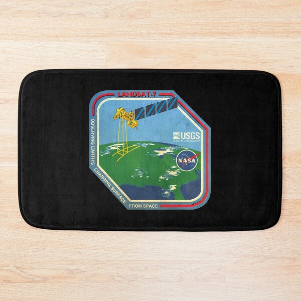 Item preview, Landsat 7 Logo Mission - Vintage Look designed and sold by SVGtothemoon.