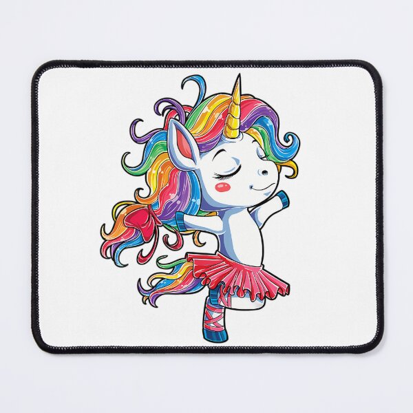 Item preview, Ballet Dancer Unicorn Kids Girls Rainbow Ballerina designed and sold by LUCIHOMES.