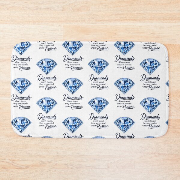 Item preview, Diamonds Are Created Under Pressure Sticker | Inspirational Motivation Quote | Crystal Diamond Art designed and sold by Ishratparween11.