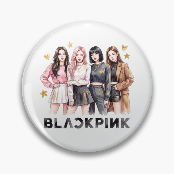 Item preview, Sticker "Blackpink, K-pop Style".  designed and sold by  BoomPoster.