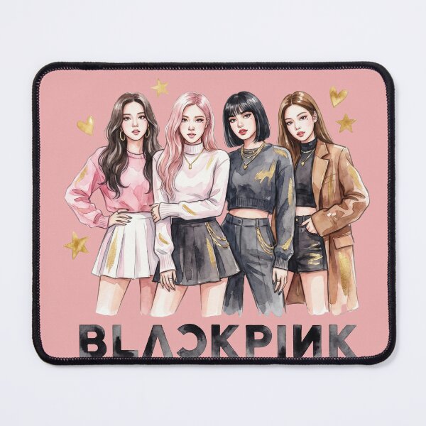 Item preview, Sticker "Blackpink, K-pop Style". designed and sold by BoomPoster.