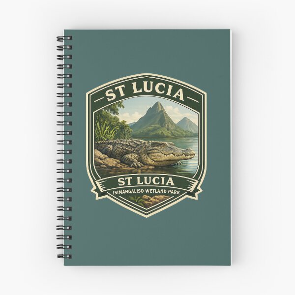 Item preview, St Lucia Crocodile Shield – iSimangaliso Wetland Park Estuary Wildlife Emblem designed and sold by The Digital Compass.