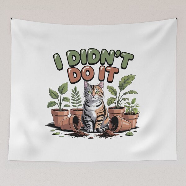 Item preview, I Didn't Do It Cat designed and sold by J-CCreations.