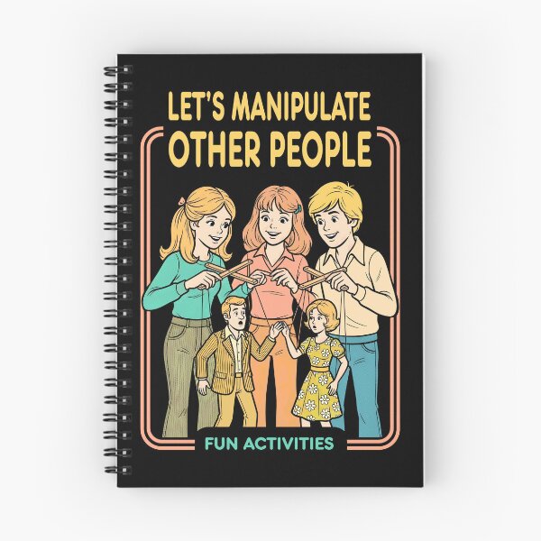 Item preview, Let's Manipulate Other People Funny Psychology Book Cover designed and sold by GrandeDuc.