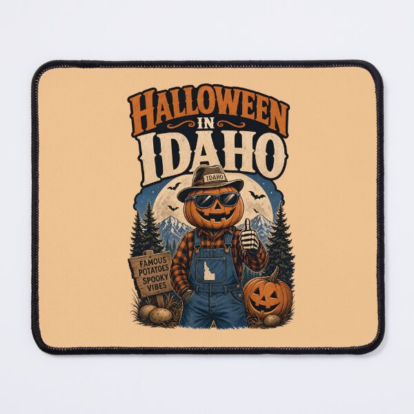 Item preview, Halloween in Idaho - Famous potatoes Spooky vibes designed and sold by ParadoxParadox.