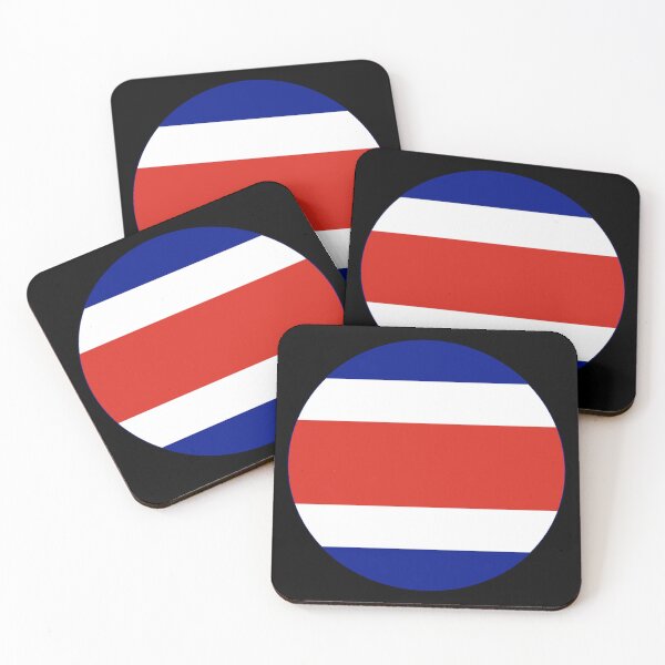 Item preview, Round Costa Rica Flag Icon | Circular Costa Rican Flag Button Element designed and sold by NTGUILTY.