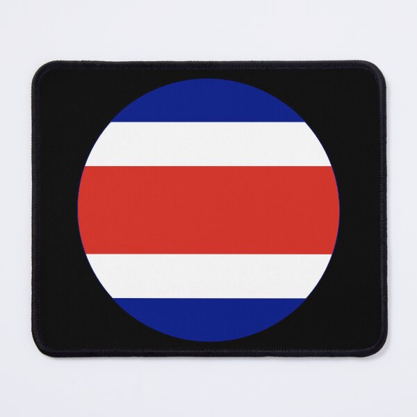 Item preview, Round Costa Rica Flag Icon | Circular Costa Rican Flag Button Element designed and sold by NTGUILTY.