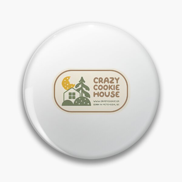 Item preview, Crazy Cookie House Logo - Horiztonal designed and sold by LadyMoldavites.