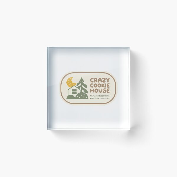 Item preview, Crazy Cookie House Logo - Horiztonal designed and sold by LadyMoldavites.