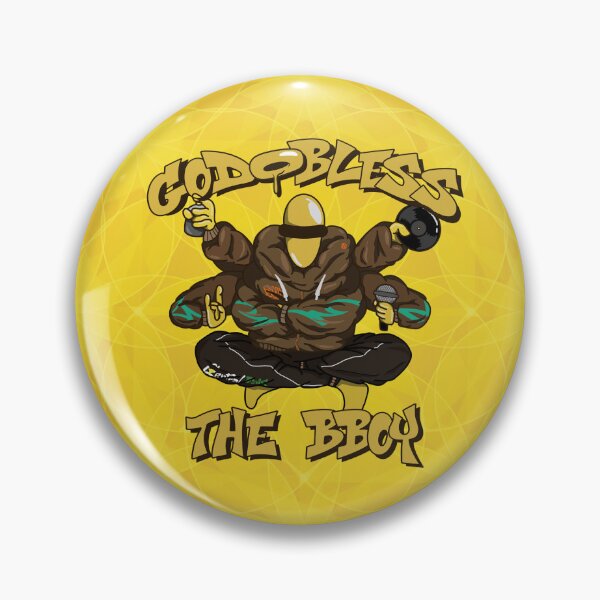 Item preview, god bless the bboy designed and sold by UglyCattt.