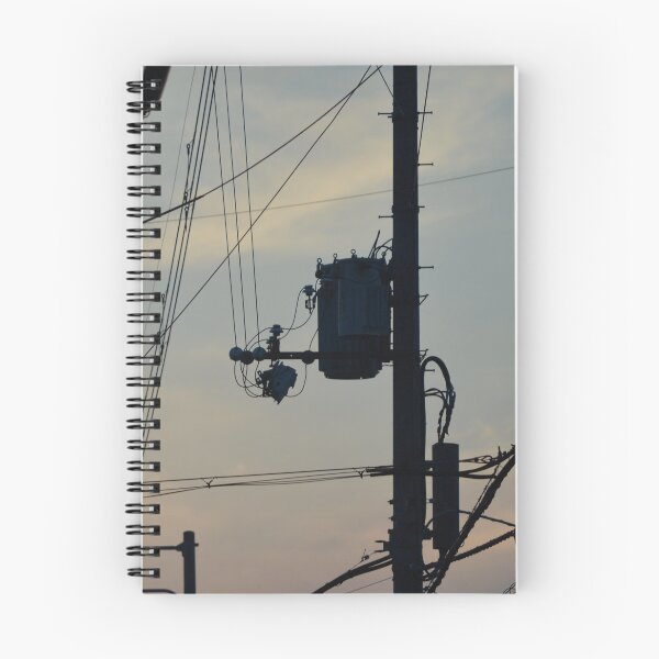 Item preview, Japanese Transformer and Power Lines at Sunset designed and sold by MiraNadaPrints.