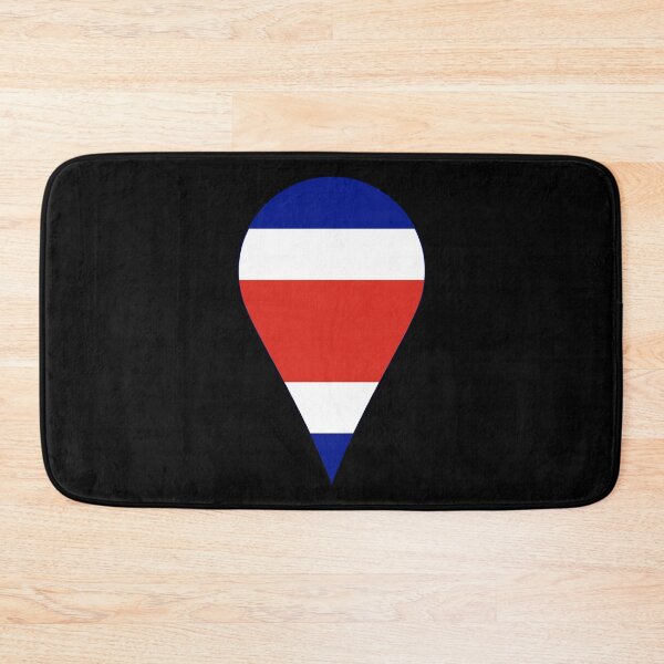 Item preview, Costa Rica Flag Location Pin Map Marker | Costa Rican Destination GPS Icon designed and sold by NTGUILTY.