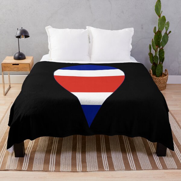 Item preview, Costa Rica Flag Location Pin Map Marker | Costa Rican Destination GPS Icon designed and sold by NTGUILTY.