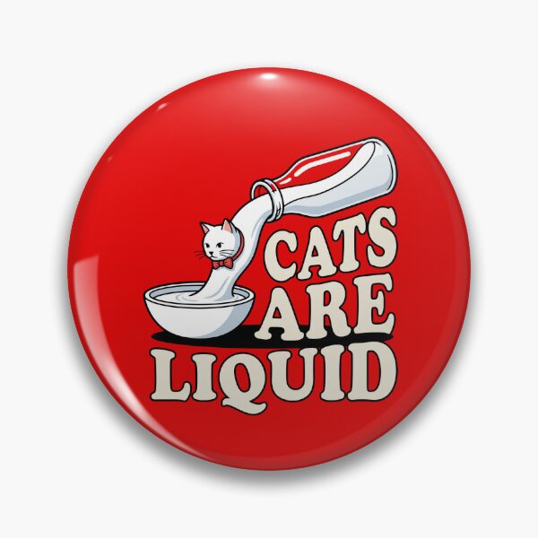 Item preview, Cats Are Liquid Pouring Milk Bottle Illustration designed and sold by Rare By Hero.