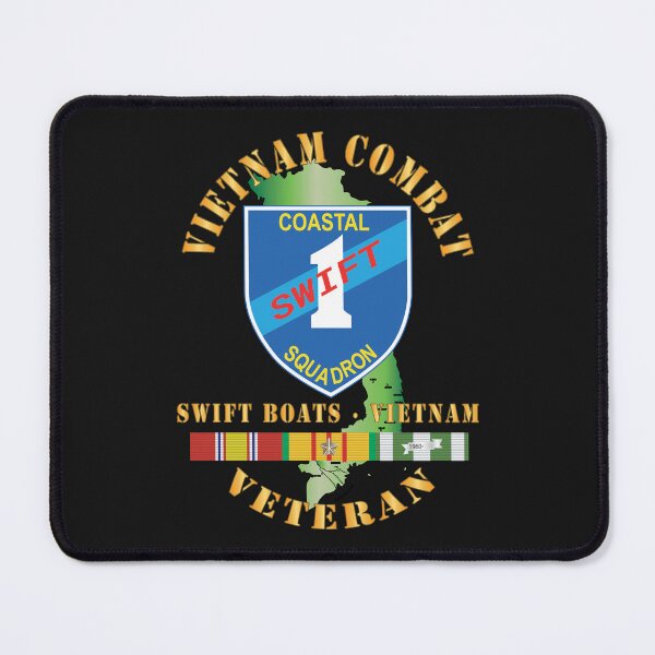 Item preview, Coastal Squadron One (Blue) - SSI -Swift Boats - Vietnam w VN SVC X 300 designed and sold by Military Insignia Products.