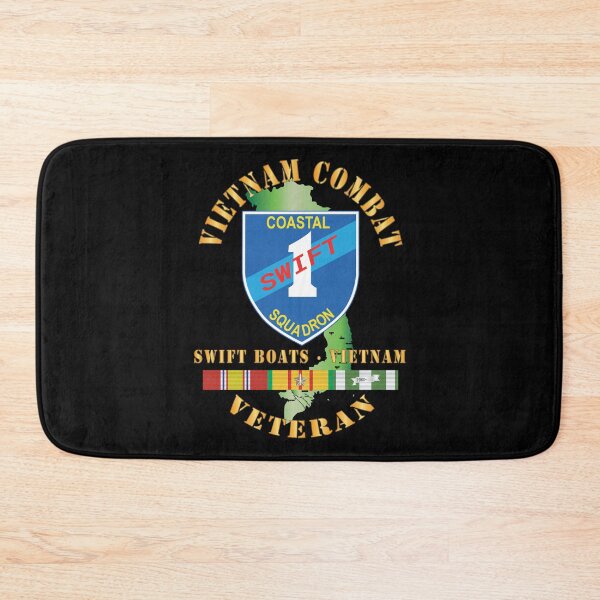 Item preview, Coastal Squadron One (Blue) - SSI -Swift Boats - Vietnam w VN SVC X 300 designed and sold by Military Insignia Products.