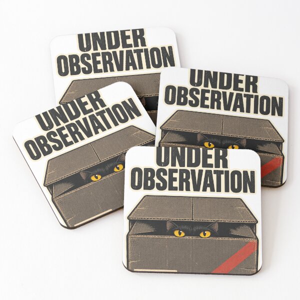 Item preview, package under observation cat designed and sold by alexrow.
