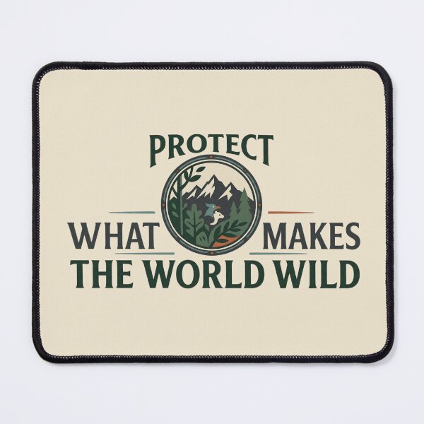Item preview, Protect What Makes the World Wild designed and sold by Amr Darwish Graphic designer.