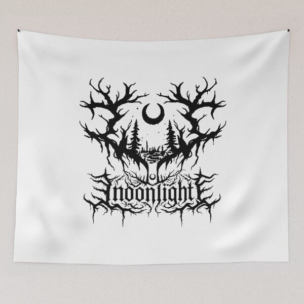 Item preview, Dark Forest Moon Gothic Black Metal -49 designed and sold by ChevalierIzyy.