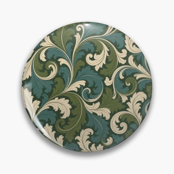 Item preview, Acanthus Scroll Foliage Seamless Pattern | Vintage William Morris Repeat Design designed and sold by StickyGuys.