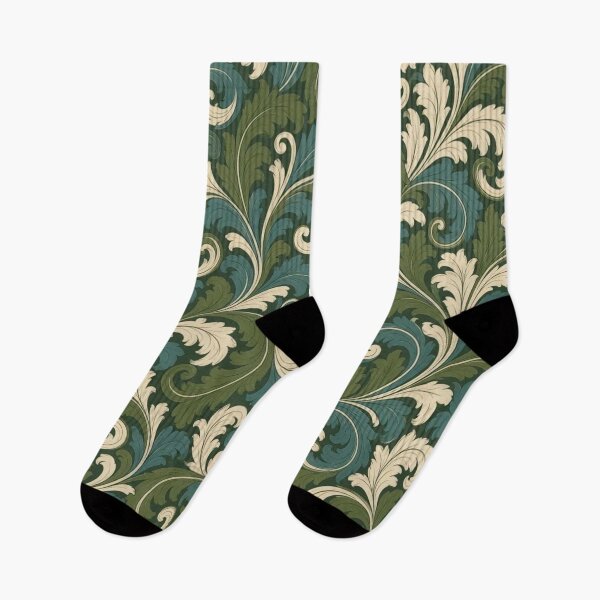 Item preview, Acanthus Scroll Foliage Seamless Pattern | Vintage William Morris Repeat Design designed and sold by StickyGuys.