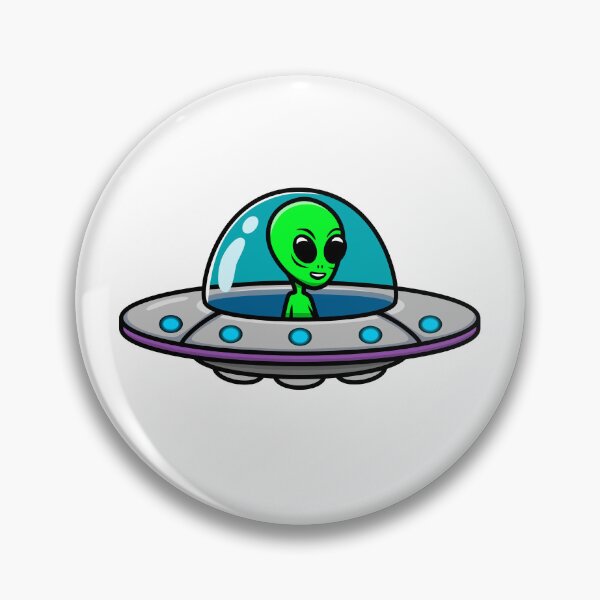 Item preview, Cute Cartoon Alien and UFO designed and sold by VFXguy.