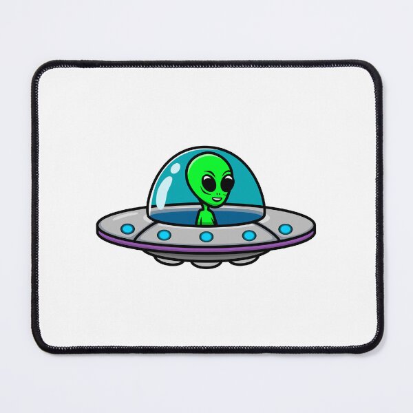 Item preview, Cute Cartoon Alien and UFO designed and sold by VFXguy.