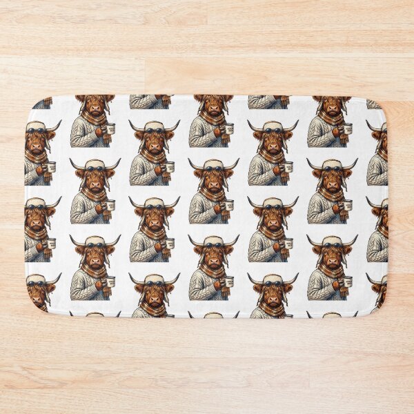Item preview, Highland Cow Winter Brew designed and sold by Roy & Tiffany.