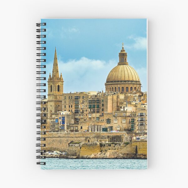 Item preview, Valletta skyline with Basilica of Our Lady of Mount Carmel, Malta designed and sold by goceris.