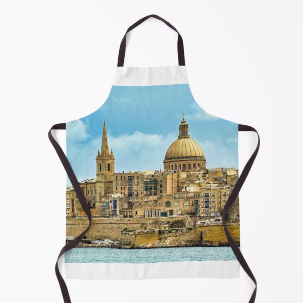 Item preview, Valletta skyline with Basilica of Our Lady of Mount Carmel, Malta designed and sold by goceris.