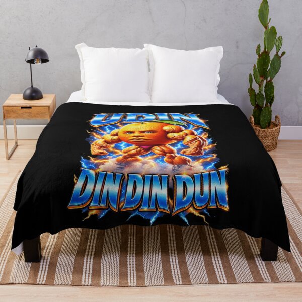 Item preview, Funny Udin Din Din Dun Brainrot Orange Mascot Art designed and sold by elderberry.