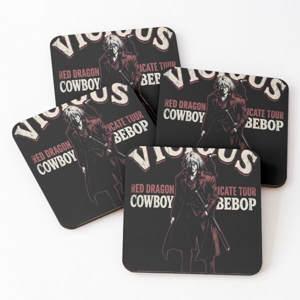 Item preview, Vicious Cowboy Bebop Band Tee Gaming Graphic Tee designed and sold by Senpaiwaves.