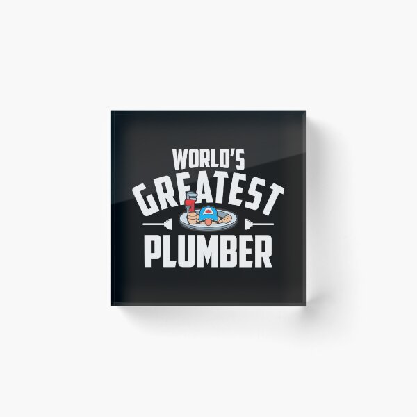 Item preview, World's Greatest Plumber - Funny Design 4.0  designed and sold by Vector-Artist.