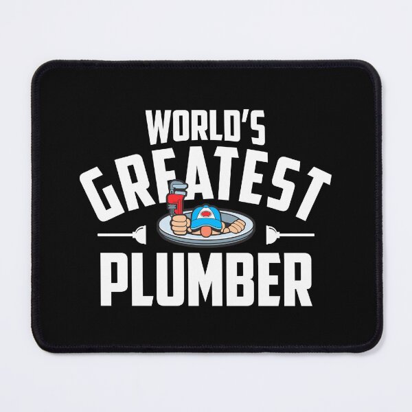 Item preview, World's Greatest Plumber - Funny Design 4.0 designed and sold by Vector-Artist.