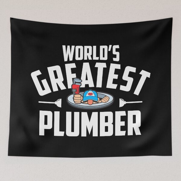 Item preview, World's Greatest Plumber - Funny Design 4.0  designed and sold by Vector-Artist.